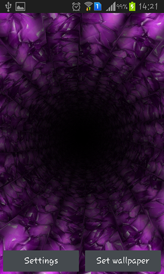 Screenshots of the Tunnel 3D by Amax lwps for Android tablet, phone.