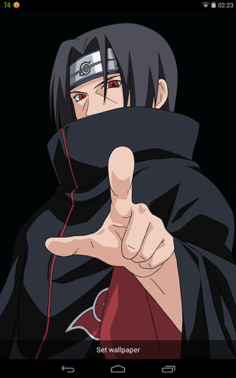 Fondos de pantalla animados a Uchiha brothers para Android. Descarga gratuita fondos de pantalla animados Hermanos Uchiha.