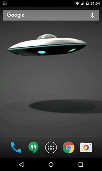 UFO 3D für Android spielen. Live Wallpaper UFO 3D kostenloser Download.