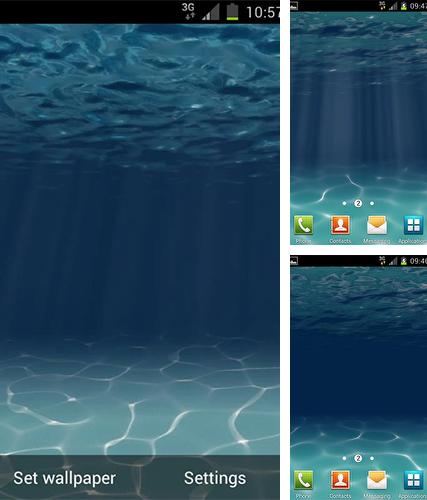 Télécharger le fond d'écran animé gratuit Sous l'eau . Obtenir la version complète app apk Android Under the sea by Glitchshop pour tablette et téléphone.