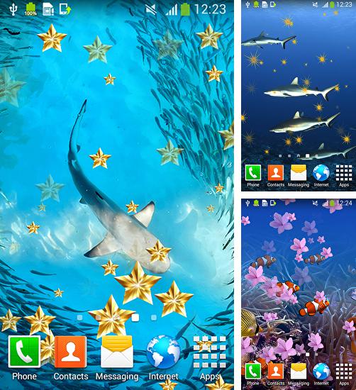 In addition to live wallpaper Spring greens for Android phones and tablets, you can also download Underwater for free.