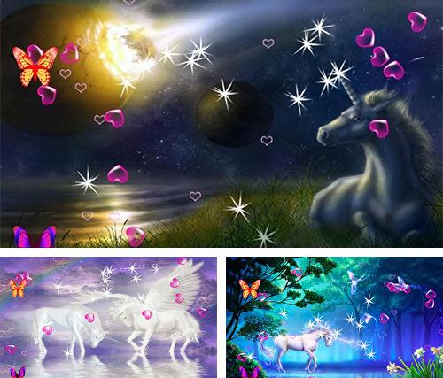 Download live wallpaper Unicorn 3D for Android. Get full version of Android apk livewallpaper Unicorn 3D for tablet and phone.