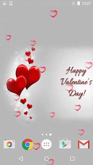 Valentines Day by Free wallpapers and background - бесплатно скачать живые обои на Андроид телефон или планшет.