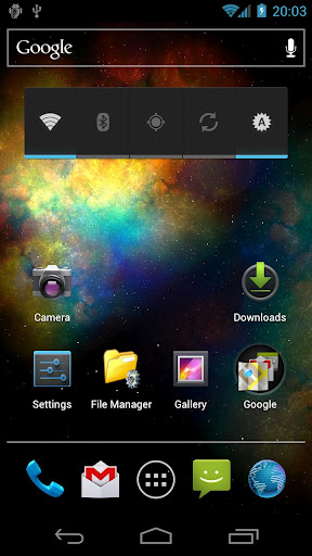 Télécharger le fond d'écran animé gratuit Galaxie turbulente . Obtenir la version complète app apk Android Vortex galaxy pour tablette et téléphone.
