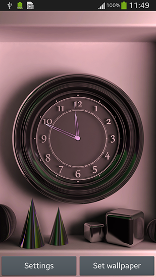 Screenshots von Wall clock für Android-Tablet, Smartphone.