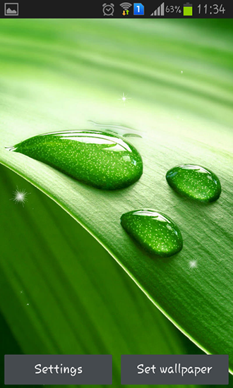 Download livewallpaper Water drops for Android. Get full version of Android apk livewallpaper Water drops for tablet and phone.