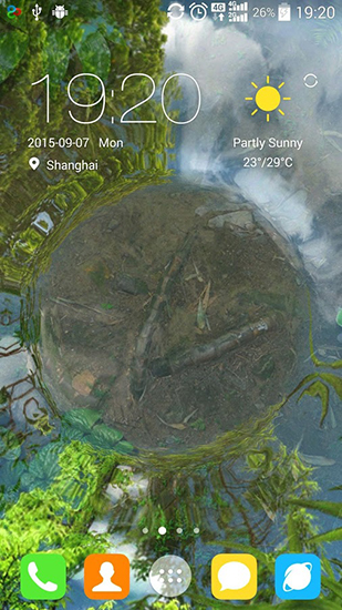 Télécharger le fond d'écran animé gratuit Jardin d'eau. Obtenir la version complète app apk Android Water garden pour tablette et téléphone.