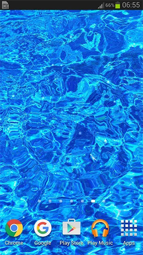 Screenshots of the Water ripple for Android tablet, phone.