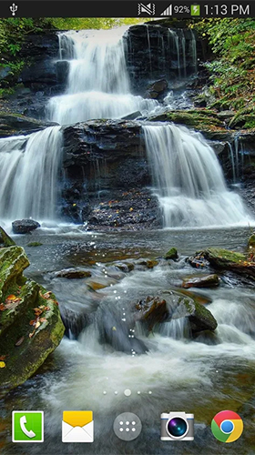 Як виглядають живі шпалери Waterfall by Live wallpaper HD.