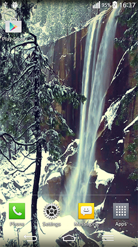 Screenshots von Waterfall sounds für Android-Tablet, Smartphone.
