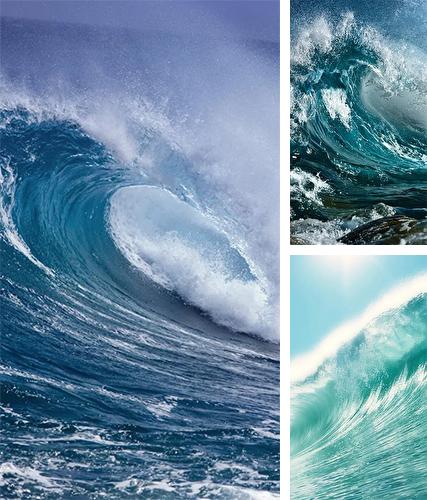Waves by Creative Factory Wallpapers - бесплатно скачать живые обои на Андроид телефон или планшет.
