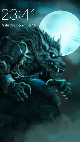 Écrans de Werewolf pour tablette et téléphone Android.