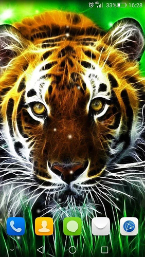 Kostenloses Android-Live Wallpaper Wilde Tiere 3D. Vollversion der Android-apk-App Wild Animals 3D für Tablets und Telefone.