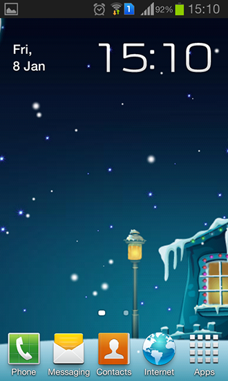 Winter by Inosoftmedia für Android spielen. Live Wallpaper Winter kostenloser Download.