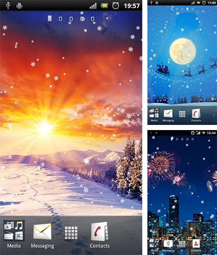 Kostenloses Android-Live Wallpaper Winter. Vollversion der Android-apk-App Winter by jelkesoftware für Tablets und Telefone.