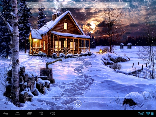 Winter holiday - безкоштовно скачати живі шпалери на Андроїд телефон або планшет.