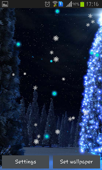 Fondos de pantalla animados a Winter holidays 2015 para Android. Descarga gratuita fondos de pantalla animados Vacaciones de invierno 2015.