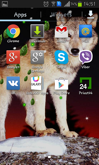 Wolves mistery - безкоштовно скачати живі шпалери на Андроїд телефон або планшет.