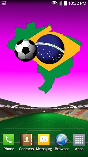 Papeis de parede animados Brasil: Copa do Mundo para Android. Papeis de parede animados Brazil: World cup para download gratuito.