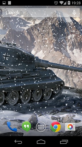 Screenshots of the World of tanks for Android tablet, phone.