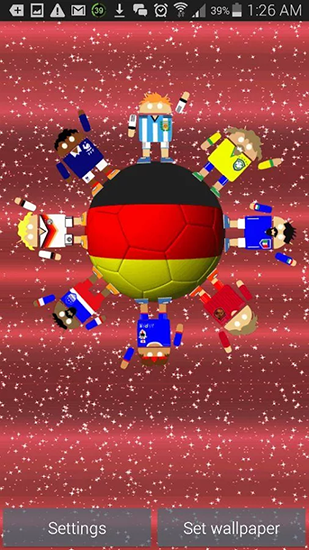 Descarga gratuita fondos de pantalla animados Robots mundiales de fútbol para Android. Consigue la versión completa de la aplicación apk de World soccer robots para tabletas y teléfonos Android.