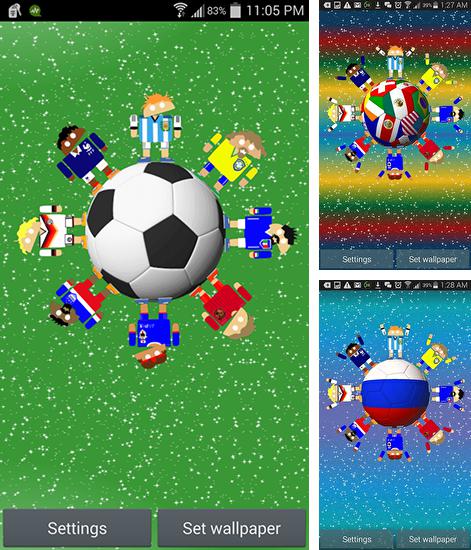 Descarga gratuita fondos de pantalla animados Robots mundiales de fútbol para Android. Consigue la versión completa de la aplicación apk de World soccer robots para tabletas y teléfonos Android.