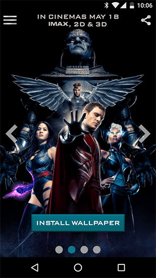 Download X-men - livewallpaper for Android. X-men apk - free download.