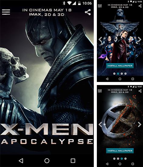 Kostenloses Android-Live Wallpaper X-Men. Vollversion der Android-apk-App X-men für Tablets und Telefone.