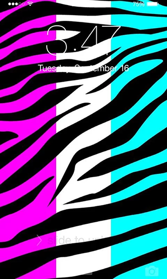 Screenshots do Zebra para tablet e celular Android.