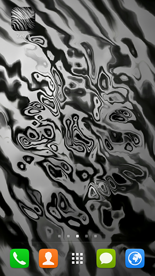 Скріншот Zebra by Wallpaper art. Скачати живі шпалери на Андроїд планшети і телефони.