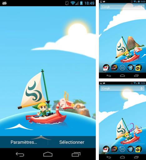 Baixe o papeis de parede animados Zelda: Wind waker para Android gratuitamente. Obtenha a versao completa do aplicativo apk para Android Zelda: Wind waker para tablet e celular.