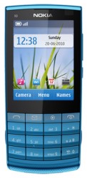 Nokia X3-02 Touch and Type themes - free download
