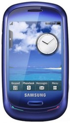 Téléchargez des thèmes sous Samsung Blue Earth gratuitement
