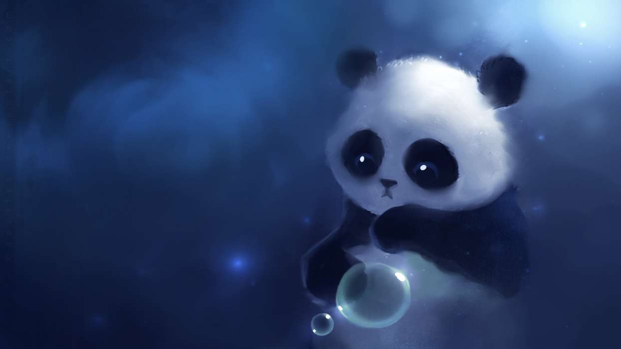 手机壁纸:动物, 图片, 大熊猫, #41806