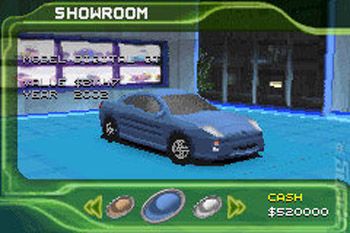 Screenshots des sis-Spiels Street Racing Syndicate für Symbian-Mobiltelefone. Straßen Rennen Syndikat - Symbian-Spiel Screenshots. Spielszene Street Racing Syndicate.