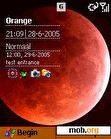 Download mobile theme Red planet