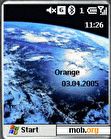Download mobile theme Earth from space