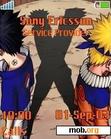 Download mobile theme Naruto VS Sasuke