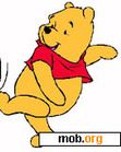 Download mobile theme Pooh_newyear_Animation