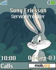Download mobile theme Bugs Bunny - Animated