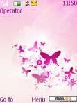 Download mobile theme Pink_Butterflies