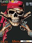 Скачать тему Skull pirates