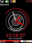Download mobile theme Animated Clock