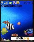 Download mobile theme animated aquarium