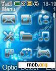 Download mobile theme Blue Flash Icons
