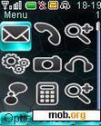 Download mobile theme Flash Menu Icons
