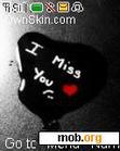 Download mobile theme Animated Miss You