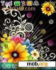 Download mobile theme Fantasy Flowers