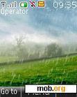 Download mobile theme animated rain