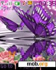 Download mobile theme animated butterfly